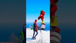 GTA 5 Epic Water Ragdolls | Spider-Man Jumps / Fails ep.165 #shorts