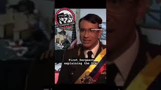 How a First Sergeant explains the UCMJ