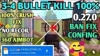 Pubg Lite 0.27.0 zero recoil config + 360 aim bot config file 0.27.0 // Ban Fix Config