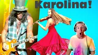 Karolina Protsenko  -  Sweet Child Of Mine ( Guns n Roses) Violin Cover  * REACTION!* 