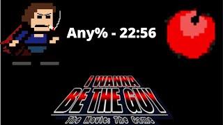 I Wanna Be the Guy - Remastered Any% Speedrun 22:56