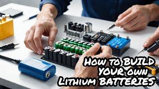 How to Build 12v LITHIUM ION BATTERIES pack from Scratch like a Pro - Master Guide - Ep 1