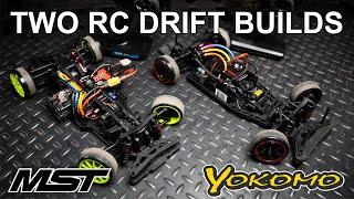 Drift RC Car Builds - MST RMX 2.0 and Yokomo YD-2S