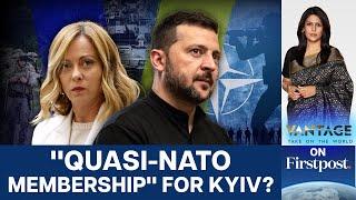 Italian PM Meloni Proposes NATO Security Umbrella for Ukraine | Vantage with Palki Sharma | N18G