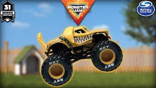 SPIN MASTER MONSTER JAM SERIES 31 PREVIEW | MONSTER MUTT GOLDEN