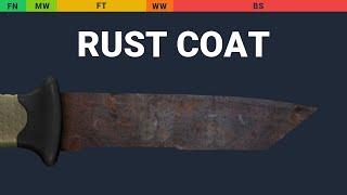 Ursus Knife Rust Coat - Skin Float And Wear Preview