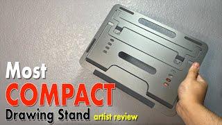 Sturdy Compact Portable iPad Tablet Drawing Stand | Parblo PR 110 Artist Review