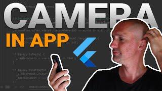 Comment intégrer la camera de son téléphone dans une application Flutter (S1E8)