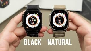 Apple Watch Ultra 2 Black Unboxing and Comparison