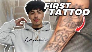 GETTING MY FIRST TATTOO EVER! ( MOMS REACTION)