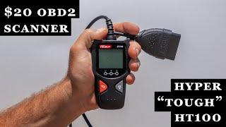 How to use the $20 OBD2 scanner (Hypertough HT100) from Walmart