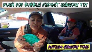 Push Pop Bubble Fidget Sensory Toy | autism sensory toys