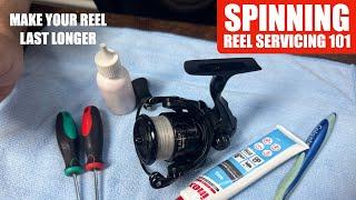 Basic SPINNING REEL Servicing | Make Your Reel Last Longer