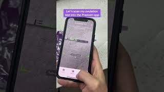 Using Premom to scan my ovulation test
