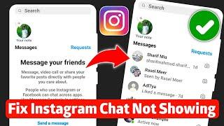 How To Fix Instagram Message Not Showing Problem (2023) | Instagram message chat not showing