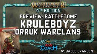 Kruleboyz Orruk Warclans Battletome Preview | AoS 4e