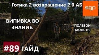 #89 ВЫПИВКА ВО ЗНАНИЕ, ПОЛЕВОЙ МОНСТР, Готика 2 возвращение 2.0 Альтернативный Баланс,  Сантей.