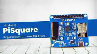 Pisquare - Wirelessly Connect Multiple Raspberry Pi HATs Without Multistacking