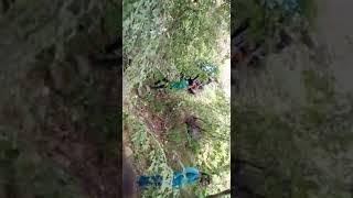 Hamare Priya Mitra Gau Raksha Dal ke sabhi sadasya sadry Khai Mein Giri Jeep rescue Kiya