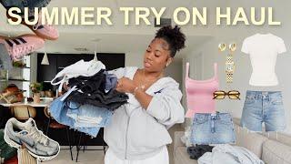 HUGE $1000 SUMMER TRY ON HAUL ️ *pinterest inspired outfits* (PLT, ZARA, GARAGE & more)