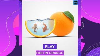 Orange Fish Manipulation - Photoshop Tutorial