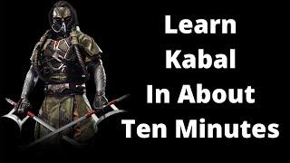 Ten Minute Kabal Mortal Kombat 11 Ultimate Beginner Guide