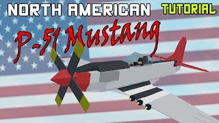 P-51 Mustang "Red Tails" | Plane crazy - Tutorial (Old, theres a remake)