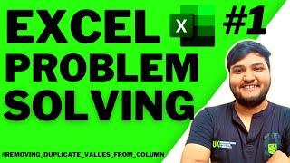 Excel Problem Solving 1 | Interview Questions Analytics | Ashutosh Kumar