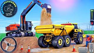 Excavator Simulator: Building A HIGHWAY CITY With Heavy Machinery! | Mythic Gamer