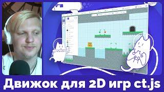 Движок для создания 2D игр ct.js — начало работы