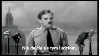 Najlepsza przemowa w historii - Charlie Chaplin NAPISY PL The Great Dictator