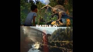 Spinosaurus vs Rexy #shorts