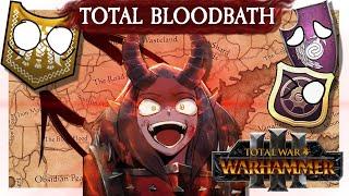 Valkia the Bloody Lives Up to Her Name... -Warhammer 3 Multiplayer