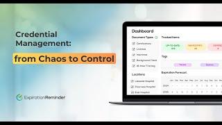 Simplify Credential Management with Expiration Reminder | Compliance Made Easy