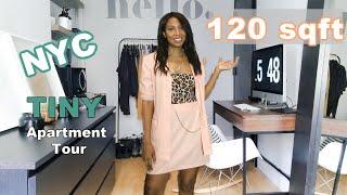 120sqft Tiny / Micro NYC Apartment Tour!  Manhattan Studio in New York!  Knowing Home w/Nyasia Ep 2