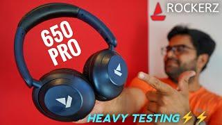 boAt Rockerz 650 Pro Headphone with Touch/Swipe Controls & Dolby Audio  Worth the Price ??