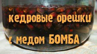 САМОГОН НА КЕДРОВЫХ ОРЕШКАХ С МЕДОМ БОМБА!