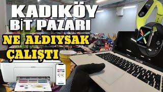 BİT PAZARI KADIKÖY // ÜRÜNLERİ EVDE İNCELİYORUZ // NE ALDIYSAK ÇALIŞTI #alışveriş #istanbul #bit