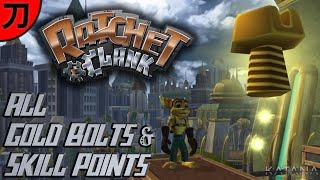 Ratchet & Clank All Gold Bolts and Skill Points Guide