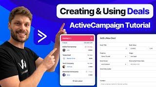 How to Create Deals with ActiveCampaign ▶️ 2023 Tutorial