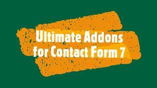 Ultimate Addons For Contact Form 7 | Best Contact Form 7 Addon / Extension Plugin