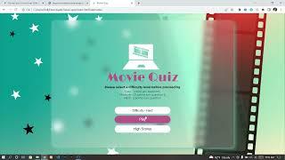 Movie Quiz In JavaScript With Source Code | Source Code & Projects