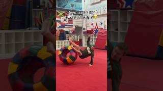 I guess I’m a baddie  #olympicsports #gymnastics #gymnast #sports #sport #challenge #fails #fail