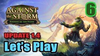 Against the Storm - Cursed Frogs & Beavers (Update 1.4)  Full Gameplay - Keepers of the Stone #6