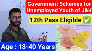 Unemployed Youth of J&K - Government Schemes  12th Pass Eligible  2-20 Lakh Rupees  Spurring