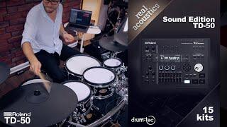 Roland TD-50 Real Acoustics Sound Edition: Custom kits by drum-tec