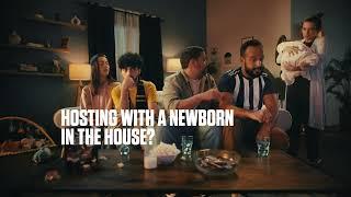 Hosting with a newborn in the house? Rookie mistake