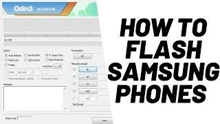 How to use Odin To Write One File Samsung Android Phone Firmware Full Guide