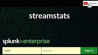 streamstats command