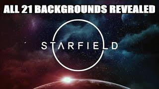 Starfield - All 21 Backgrounds Revealed